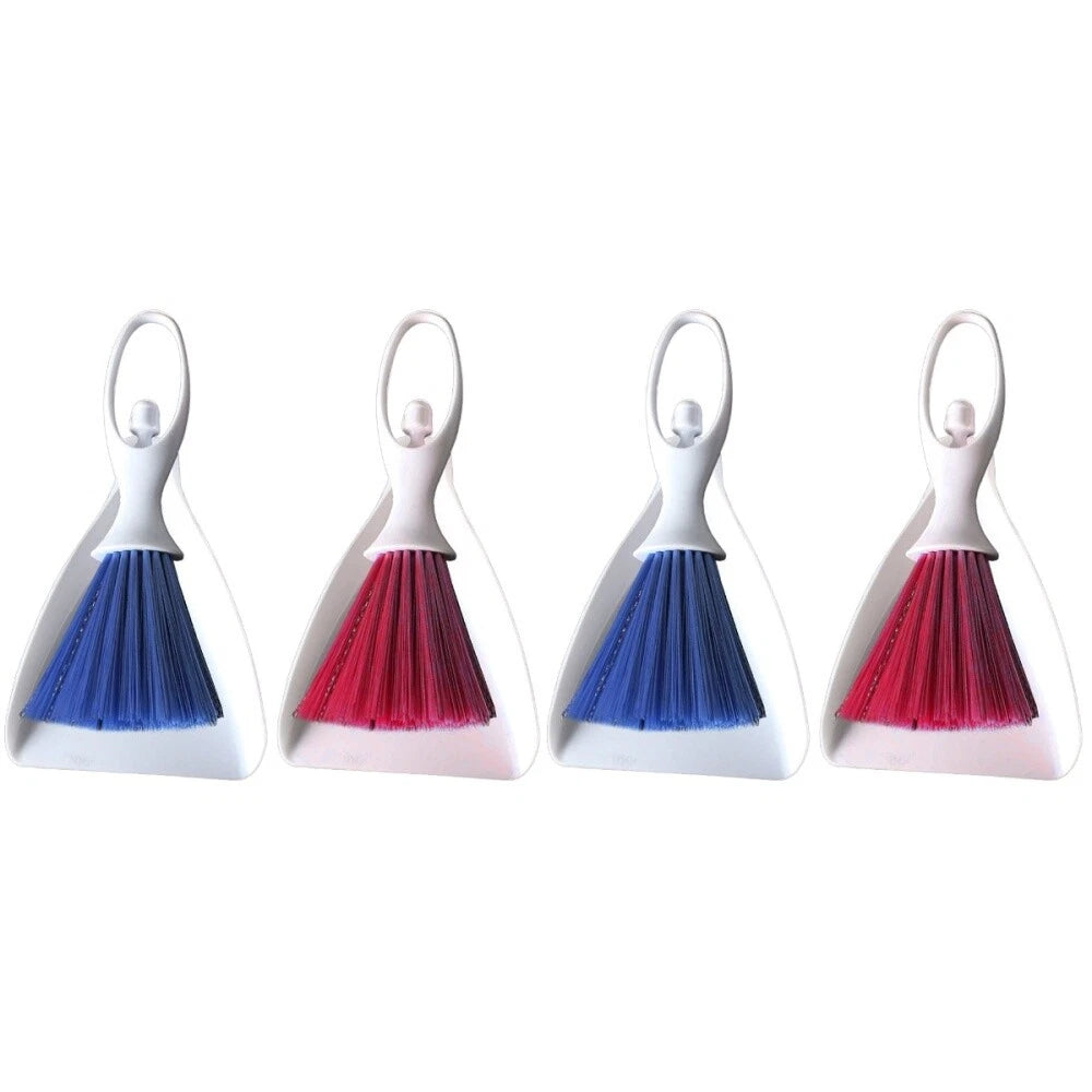 2 Sets Handy Mini Broom and Dustpan Set-