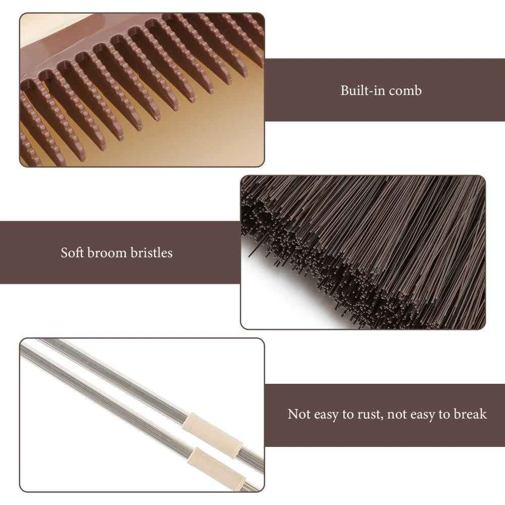 Broom Dustpan Set Office Small Brushes for Cleaning Floor Sweeper