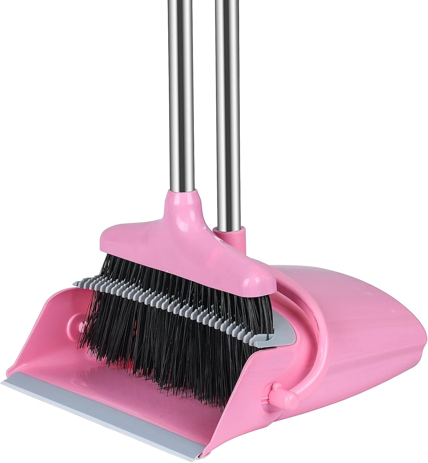 Broom Dustpan Set Broom Dustpan Combo Set Home Office Kitchen Pink