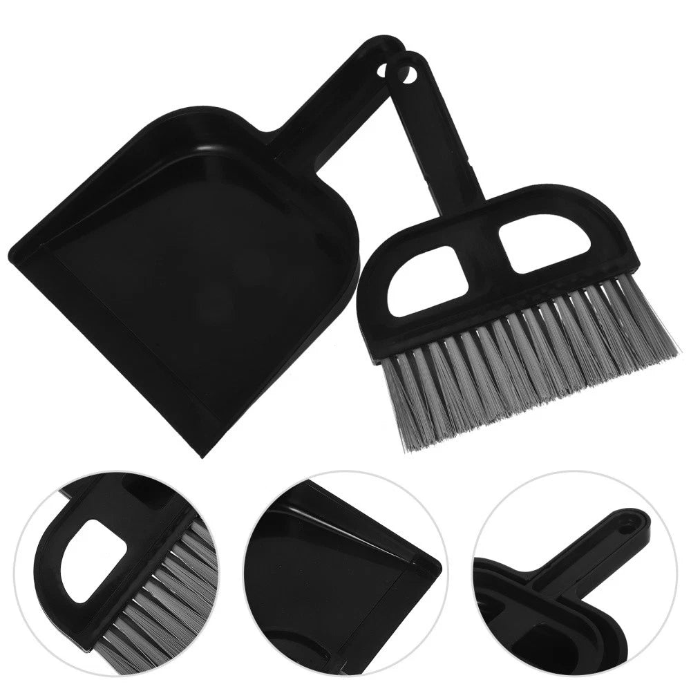 Broom Dustpan Set Desktop Cleaning Broom Desktop Broom Kit-