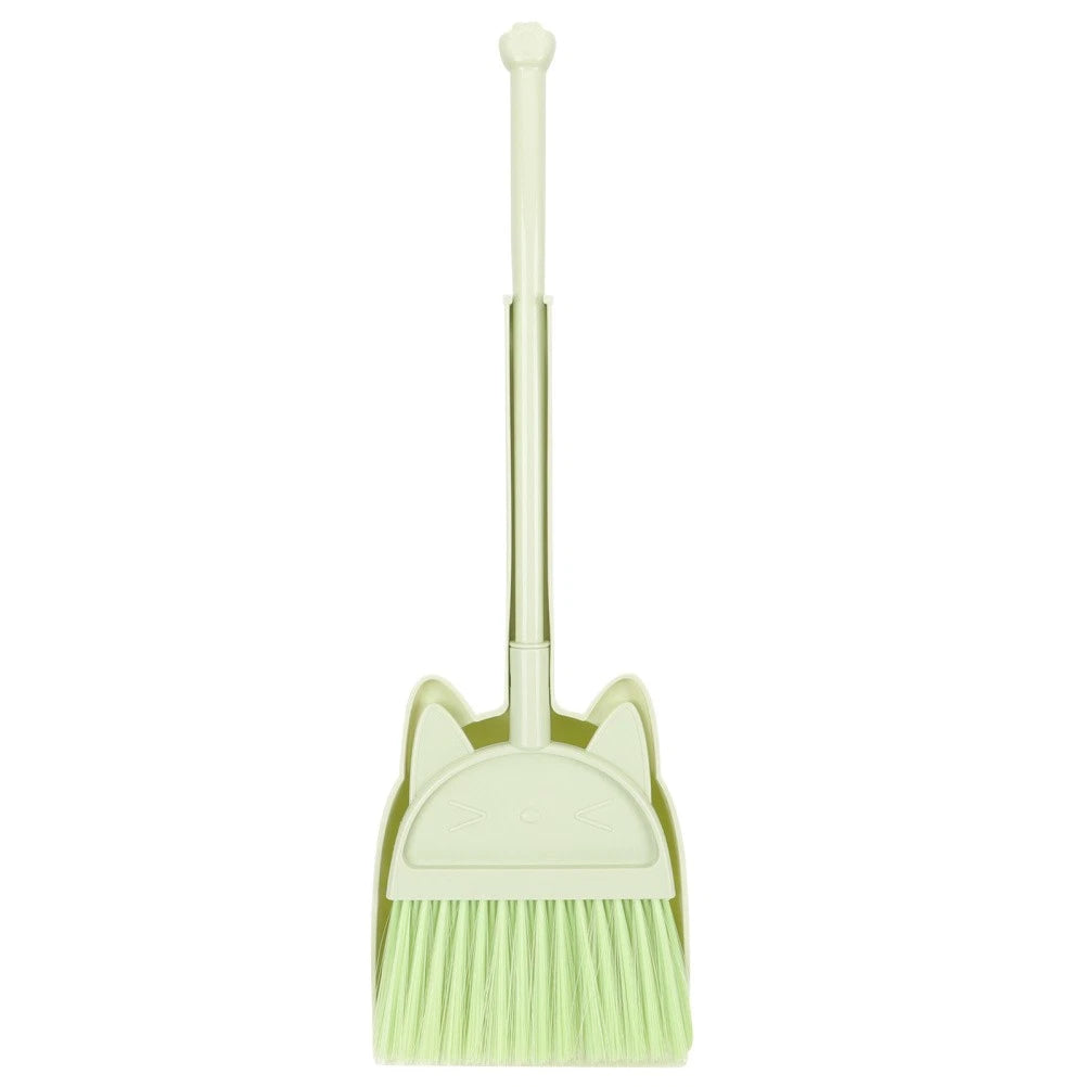 Children's Broom Set Cleaning Kids Childs Dustpan Brush Toddler Small Classroom