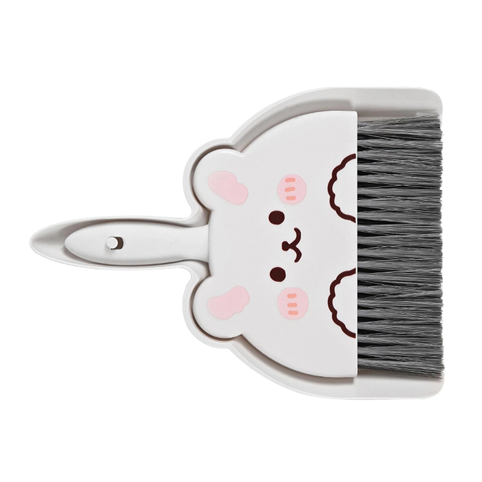 Dustpan and Brush Set Cartoon Mini Portable Cleaning Broom
