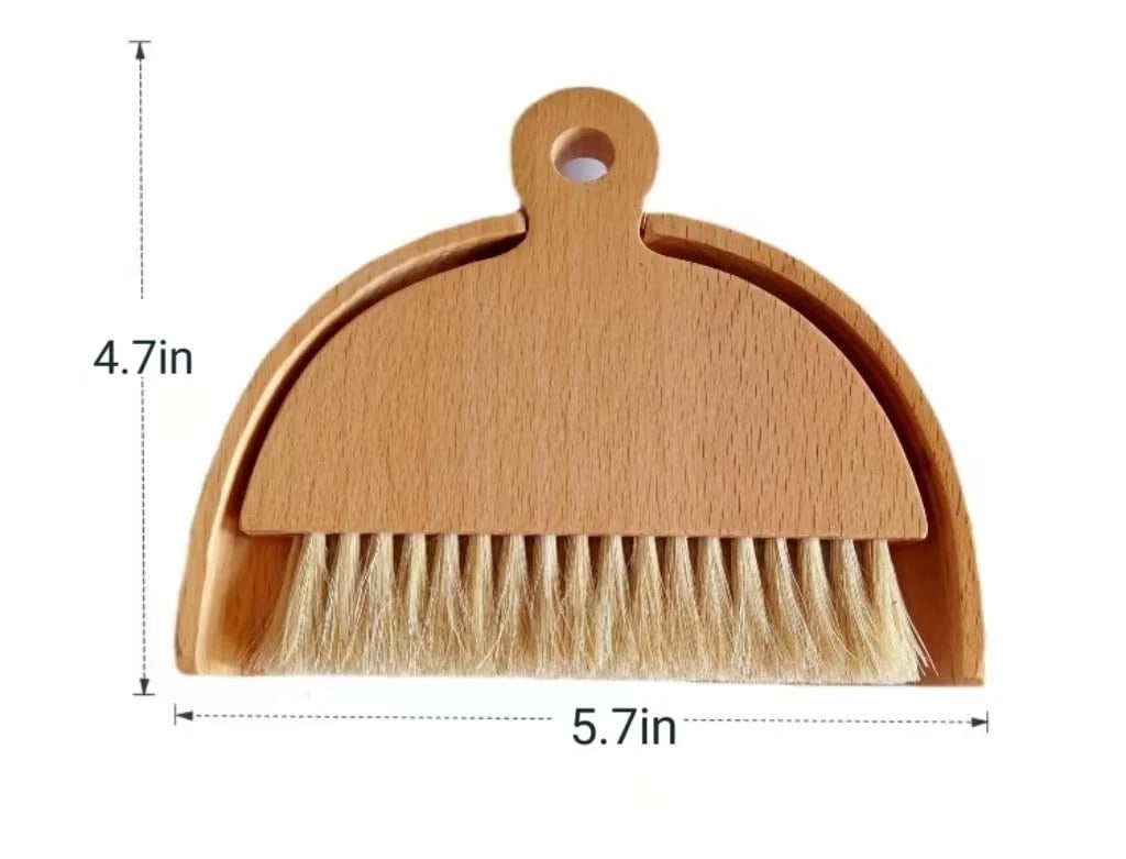 Dustpan and Brush Set Small Broom and and for Traveling Rvs Campers Campsites