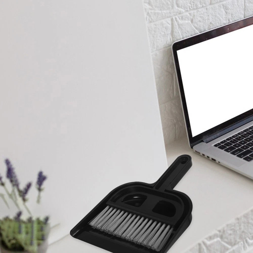Broom Dustpan Set Small Cleaning Brush Desktop Cleaning Broom-