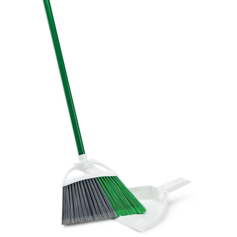 Precision Angle Broom Dust Pan Set All Surface Fibers Eco Friendly Clean Dust US