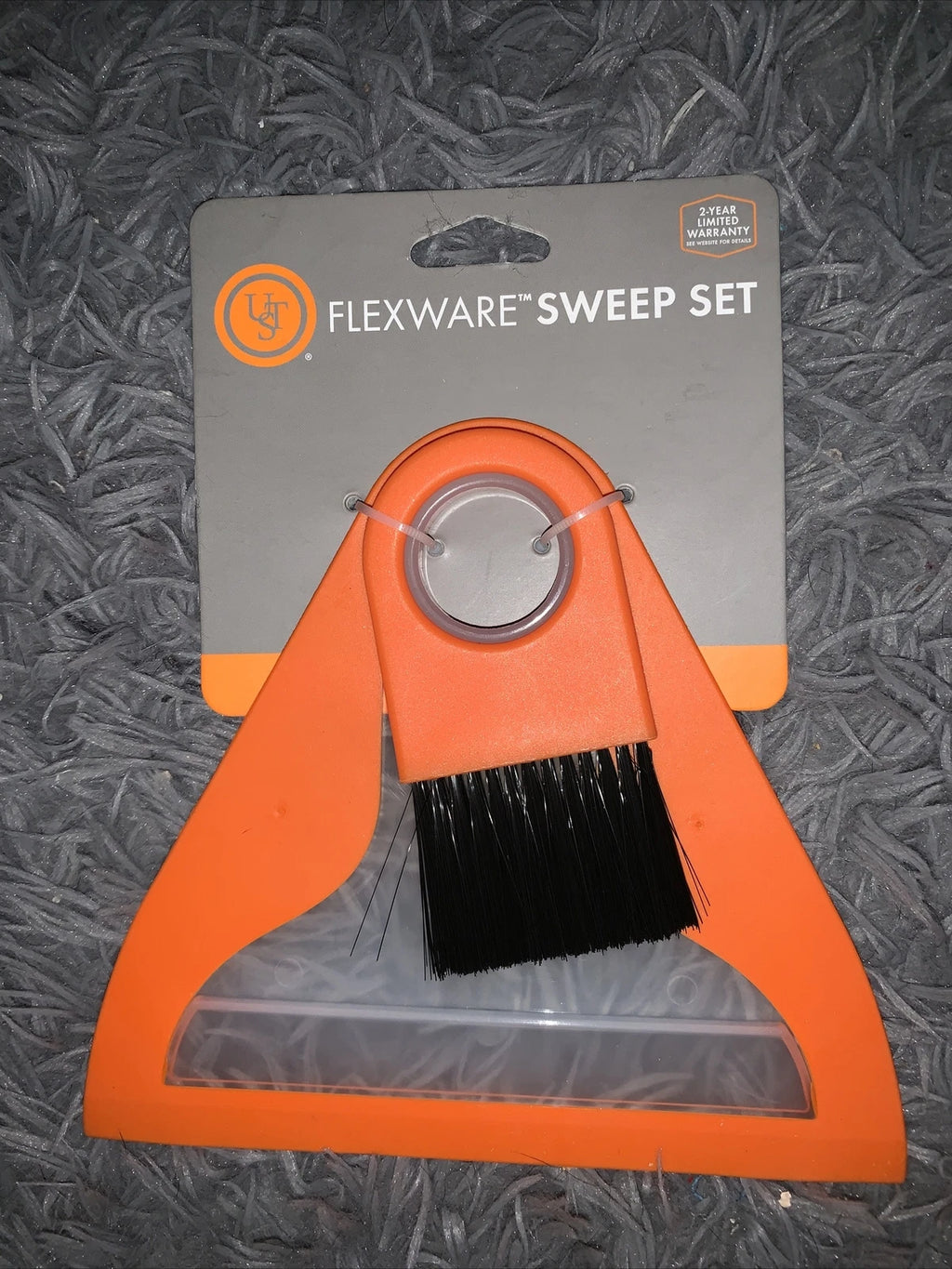 UST FlexWare Orange Simple and Compact Outdoor Sweep Set with Easy Storage NEW
