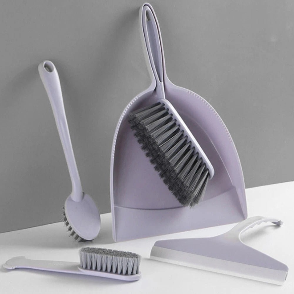 2 Pack Broom Dustpan Child Mini Table Brush Small Cleaning for Desk