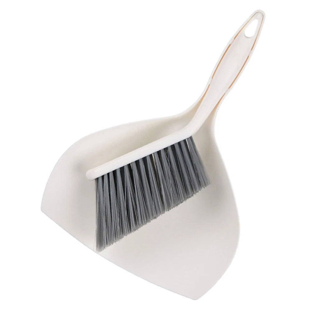 2 Sets Desktop Cleaning Kit Broom Dustpan Combination Accessories