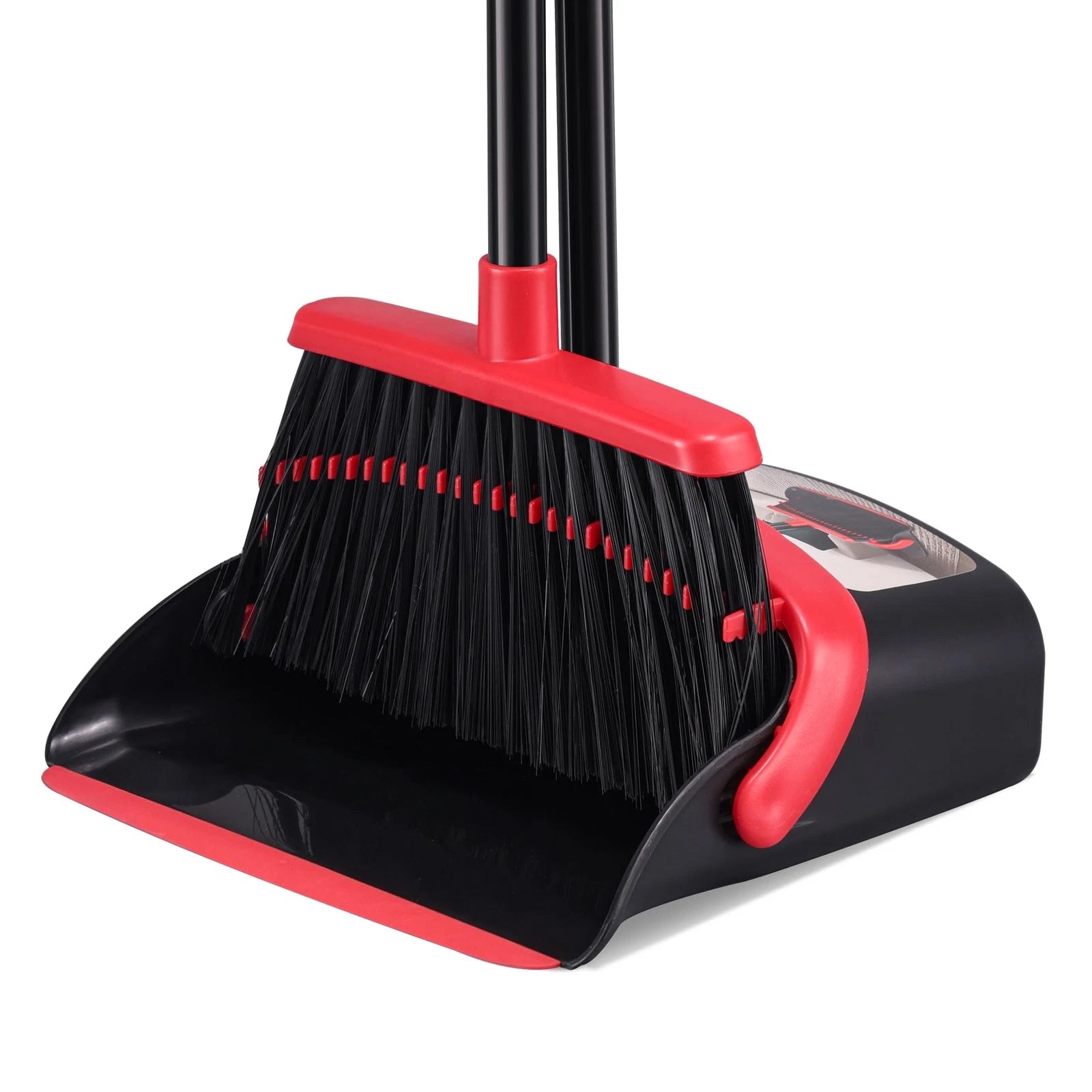 Broom With Dustpan Combo Set Hand Broom And Dustpan Set For Sweeping Indoor Angl