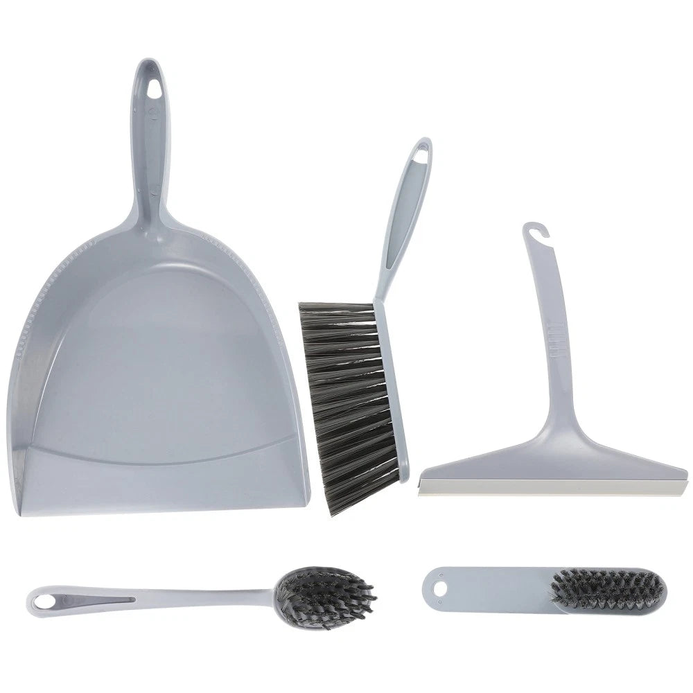 5 Pcs Broom Dustpan Child Mini Hand Brushes Small Cleaning for Desk