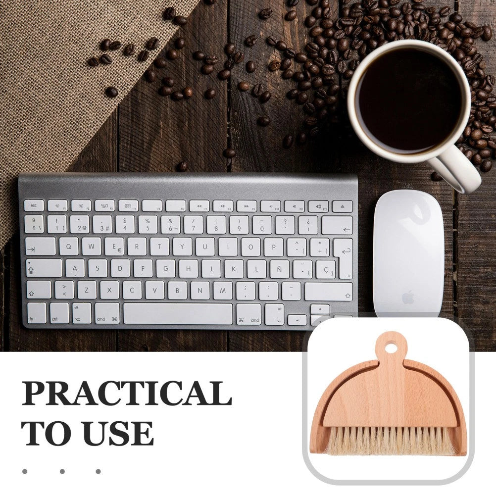 Desktop Cleaning Brush Set Dad Convenient Mini Broom And Dustpan