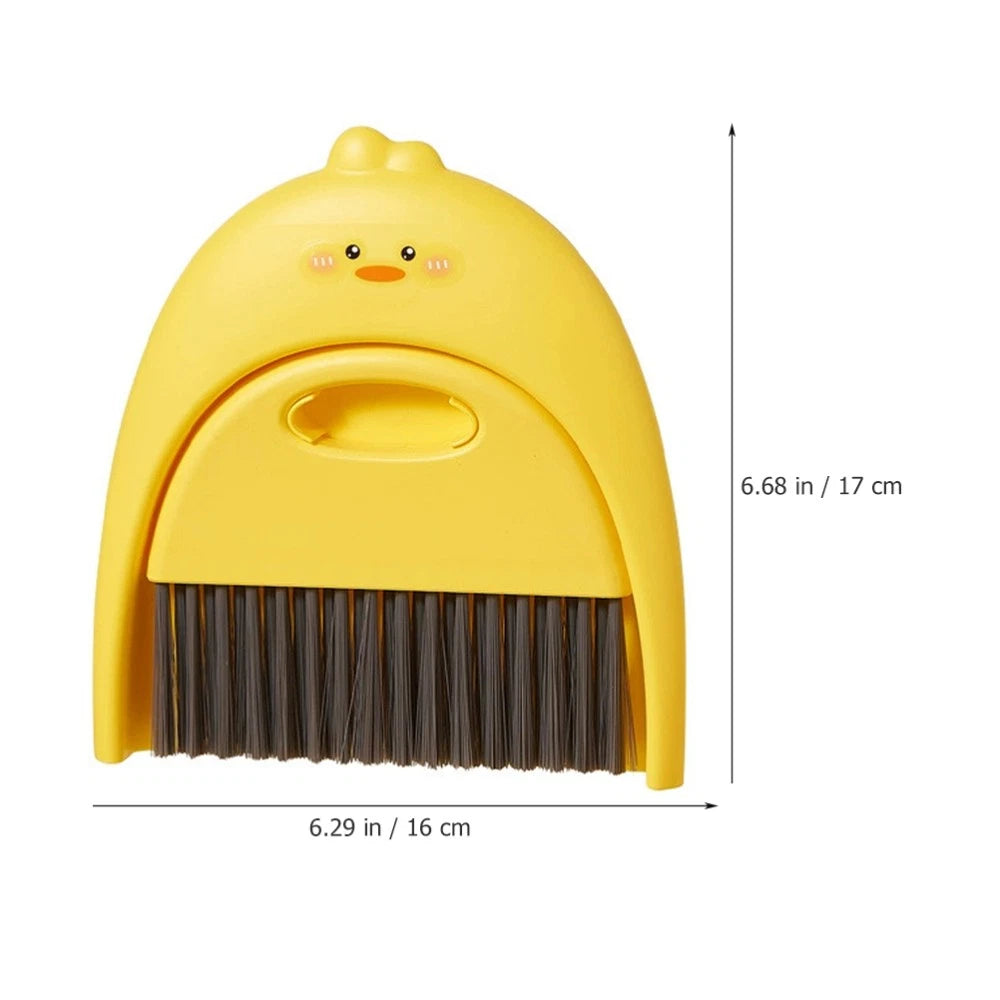 Mini Dustpan Set Baby Keyboard Brush And Small Table Cleaning Brush-