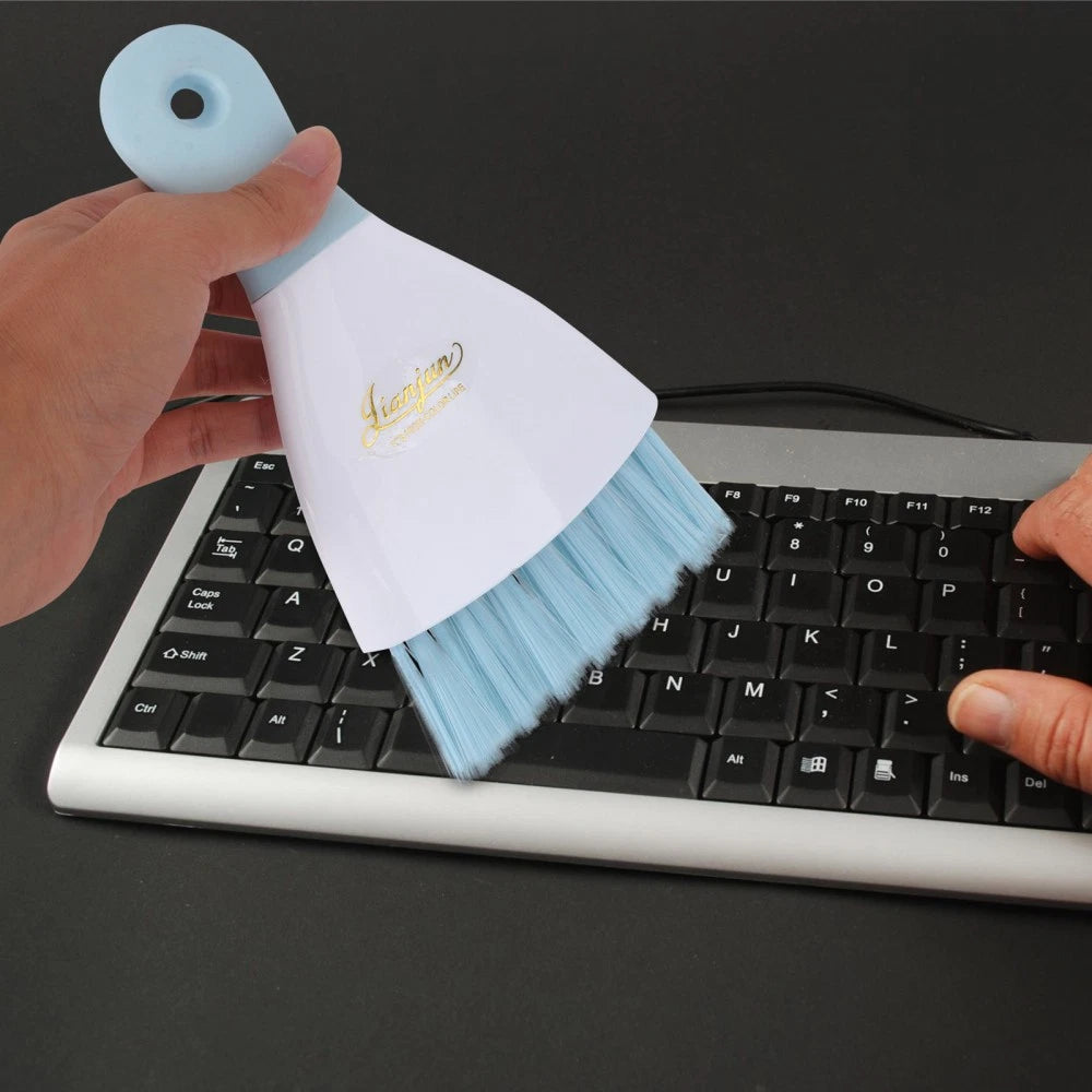 3 Pieces Convenient Small Dustpan Set Cleaning Tools Household Supplies