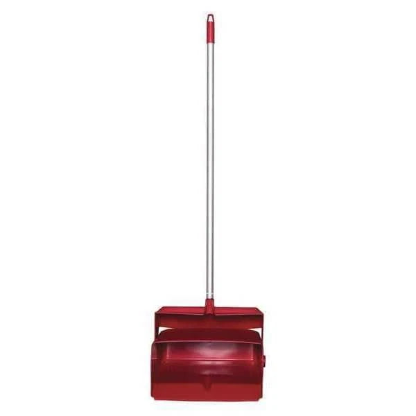 Remco 62504 Lobby Dust Pan And Broom Set,Red