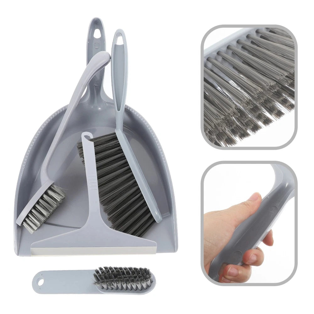 5 Pcs Broom Dustpan Child Mini Hand Brushes Small Cleaning for Desk