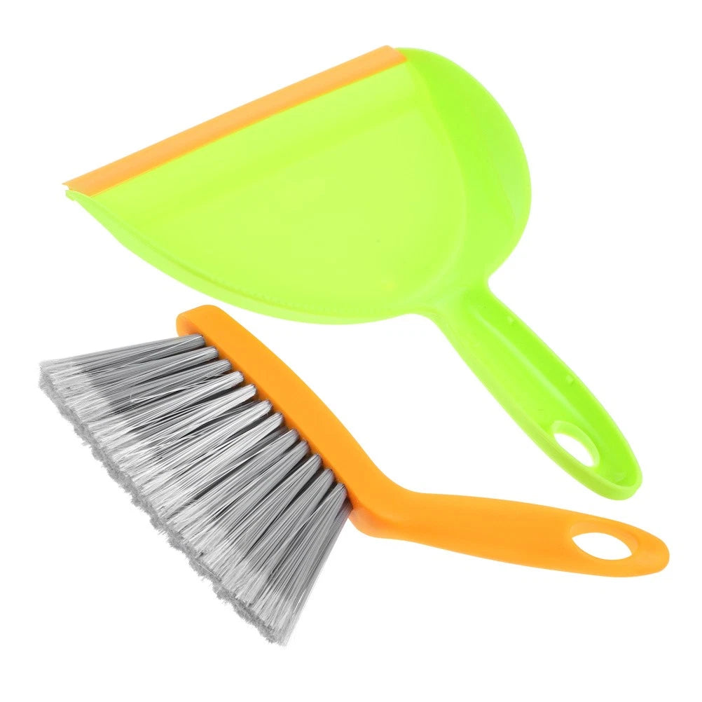 Desktop Cleaning Broom Set Child Convenient Mini And Dustpan Hand Whisk