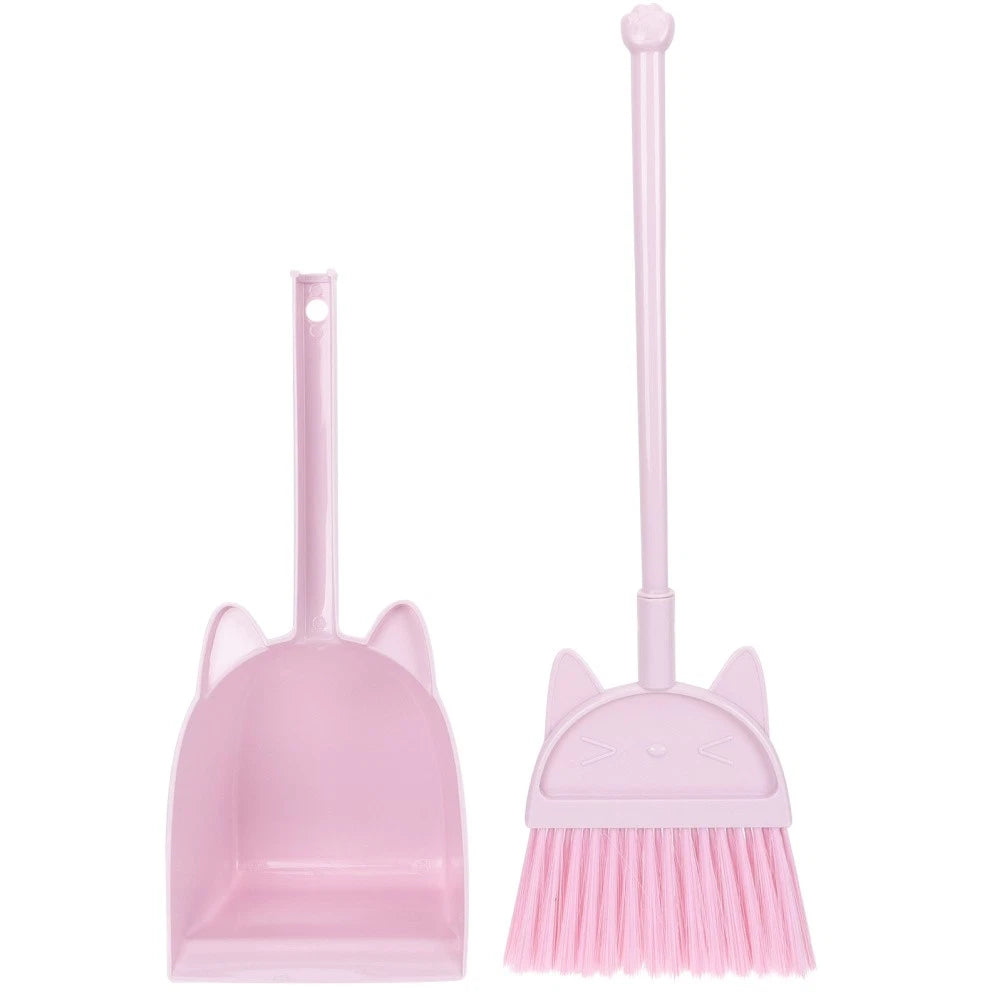 Children's Broom Set Toddler Childrens Sweeping Brush Small and Dustpan Brooms