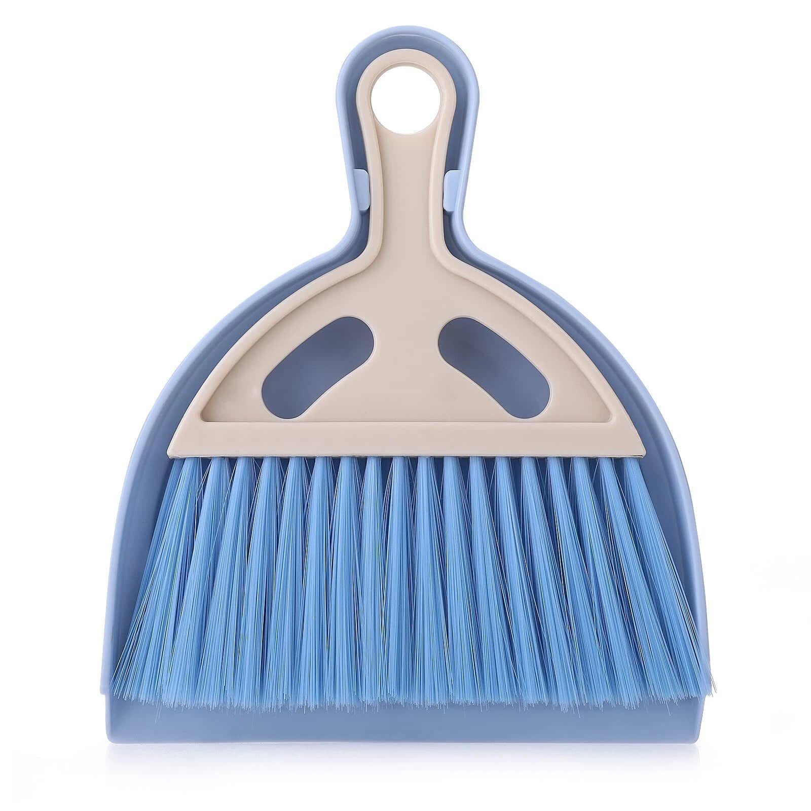 Small Dustpan and Brush Set Portable Table Top Brush Crumb Sweeper for Desk