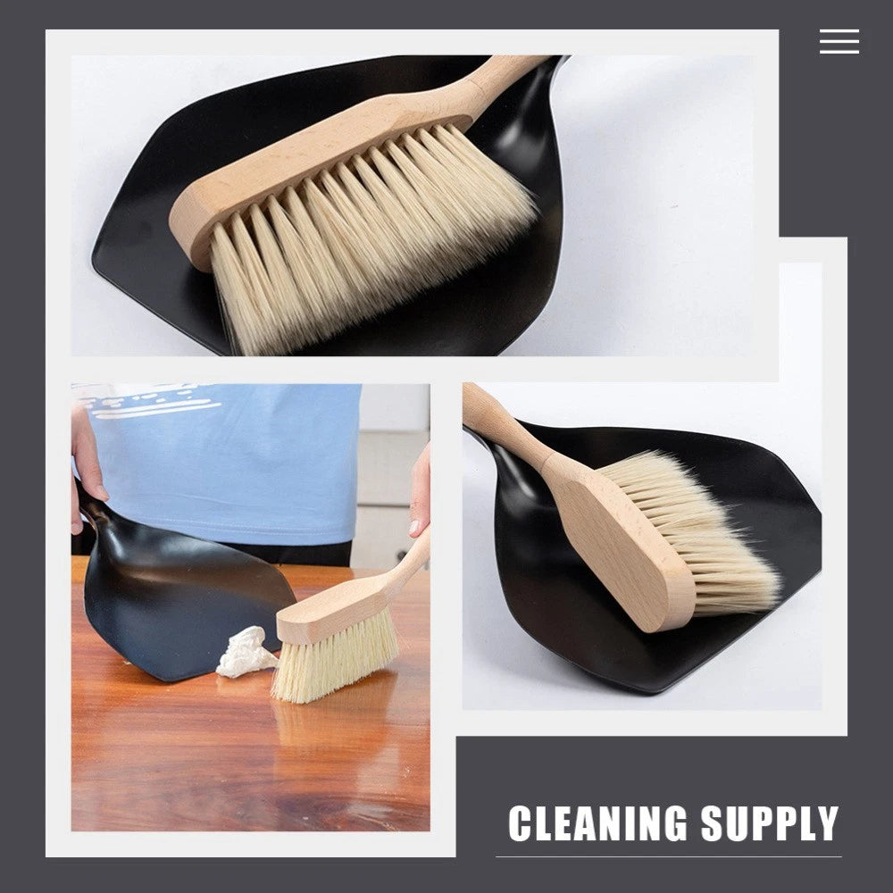 Garbage and Broom Set Dust Pan Brush Sets Sweeping Dustpan Child Indoor