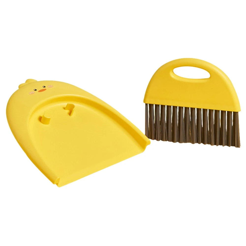Mini Dustpan Set Baby Keyboard Brush And Small Table Cleaning Brush-