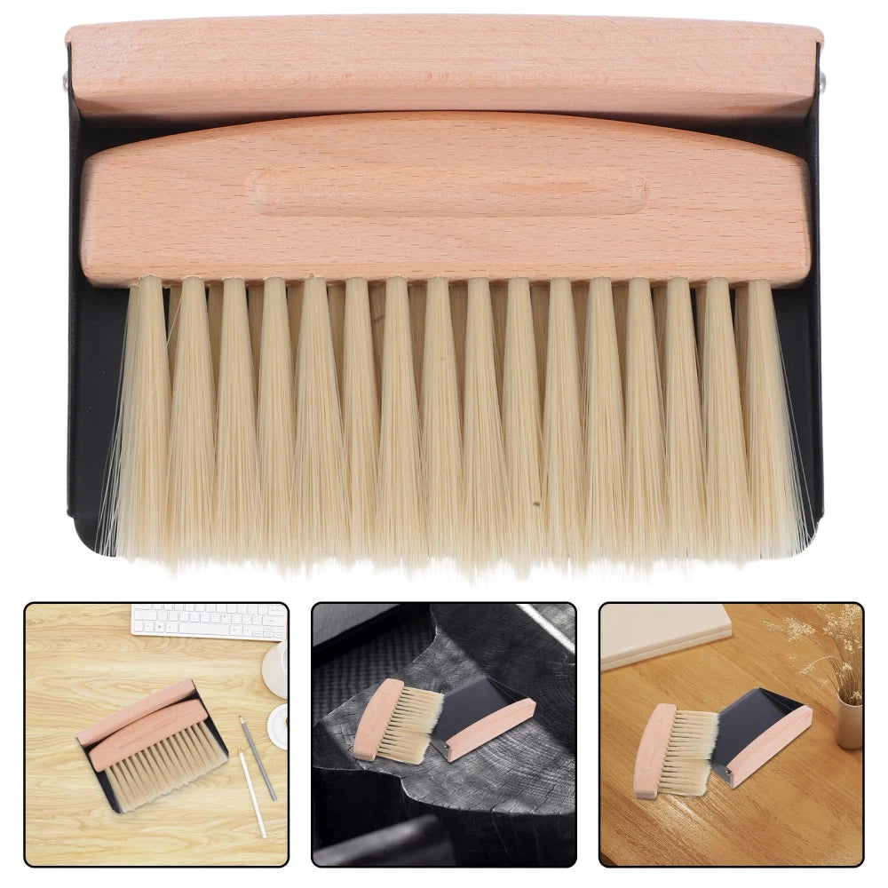 Mini Broom Dustpan Table Brush and Set Desktop Cleaning Supplies