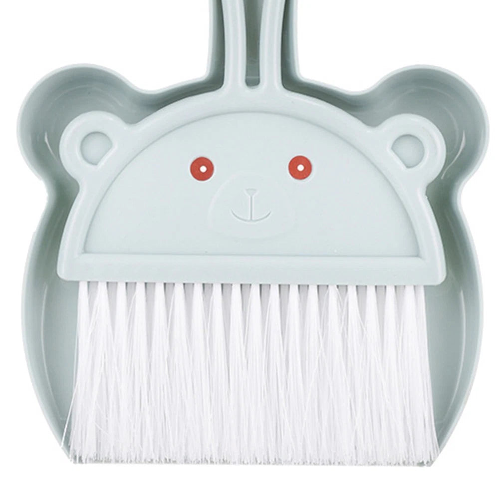 6 Sets Desktop Cleaning Broom Mini Dustpan and Brush Table Keyboard Cleaner