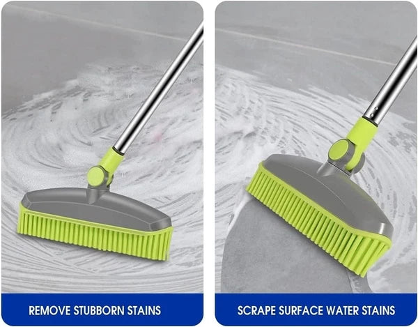 Versatile Indoor/Outdoor Cleaning Set with Adjustable Angle Broom & Dustpan