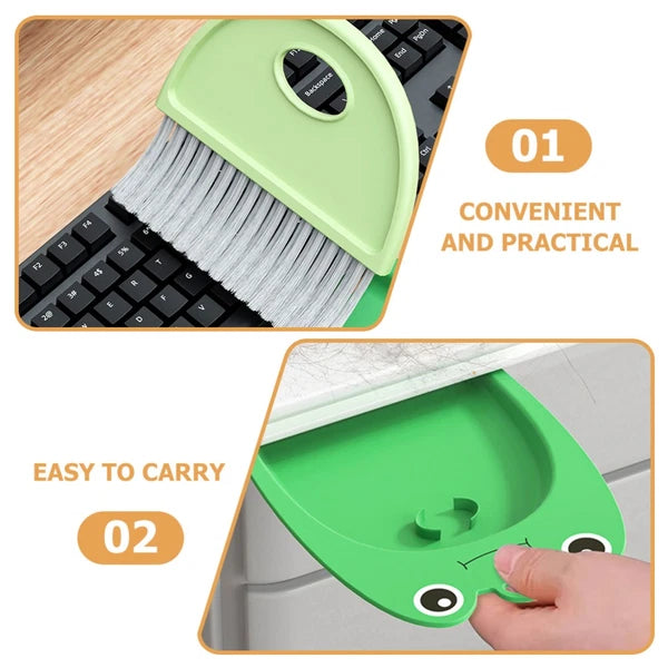 Small Broom Set Student Child Mini Brush And Dustpan Cleaning Brush-