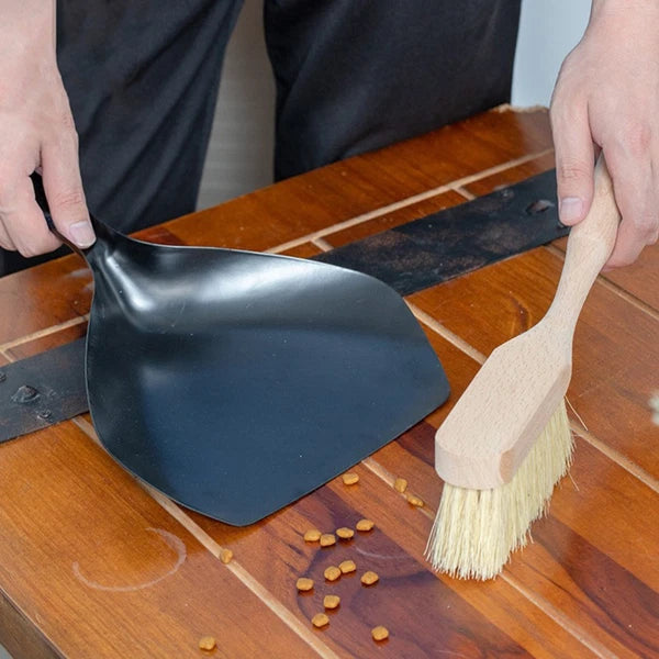 Garbage and Broom Set Child Countertop Household Brush Tool