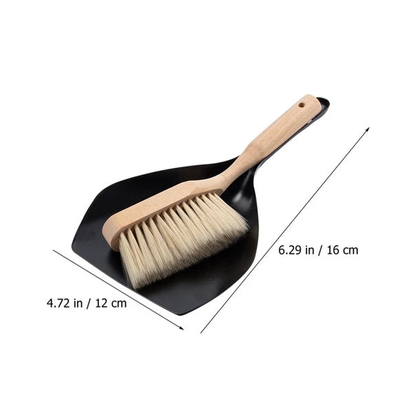 Garbage and Broom Set Child Countertop Household Brush Tool