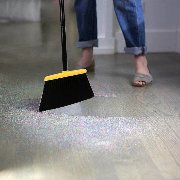Broom and Dustpan Set,IndoorBroom with Dust pan Combo Set for Home,Angle Kitchen