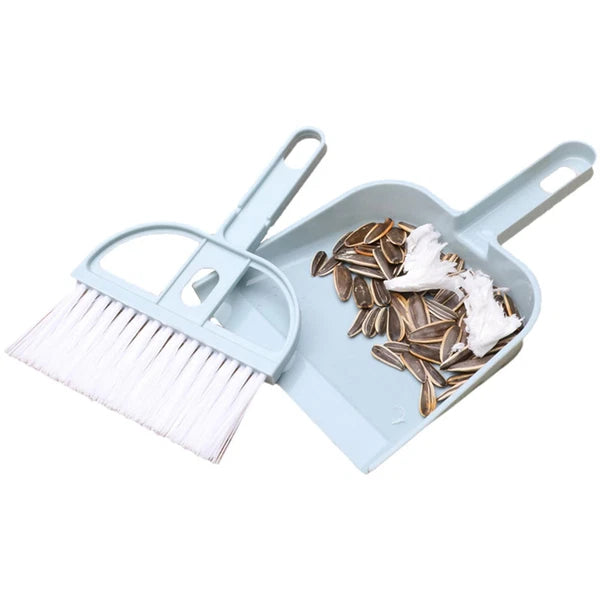 1PC Mini Hand Broom And Dustpan Set Small Dust Pans With Brush Set Cleaning NEW