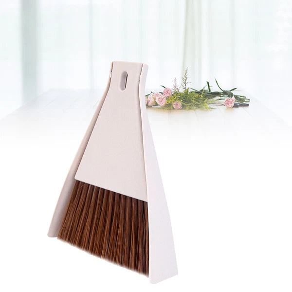 Mini Desktop Broom and Dustpan Set Household Dust Pan and Brush Cleaning Tool