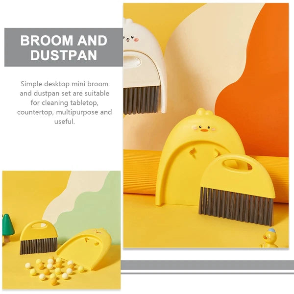 Mini Dustpan Set Baby Keyboard Brush And Small Table Cleaning Brush-