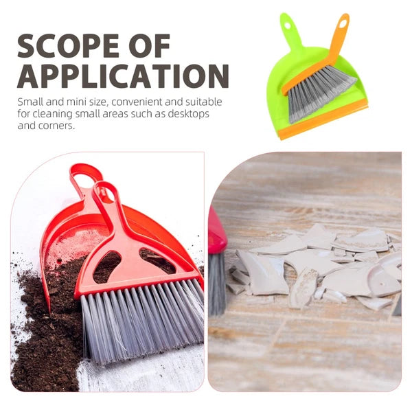 Desktop Cleaning Broom Set Child Convenient Mini And Dustpan Hand Whisk