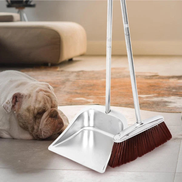 Broom Garbage Set Office Cleaning Supplies Brooms with Dustpans