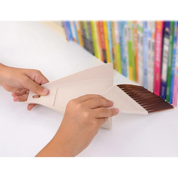 Mini Desktop Broom and Dustpan Set Household Dust Pan and Brush Cleaning Tool