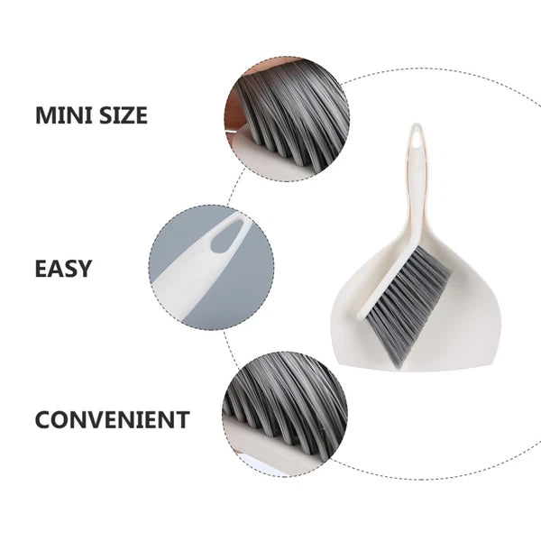 Mini Dustpan Broom Set Child Desktop Hand Household Cleaning Tools