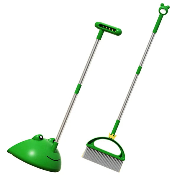 Children's Broom Set Baby Toddler Cleaning Dustpan Household Tools