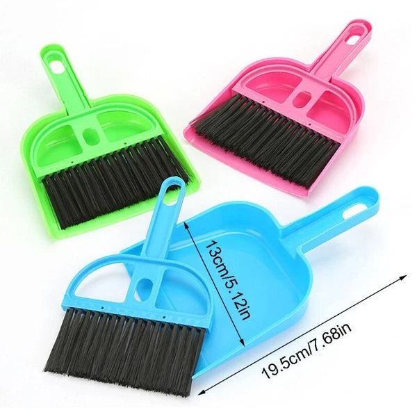 Elegant Mini Desktop Cleaning Brush Small Broom Dustpan Set Cleaning Tool