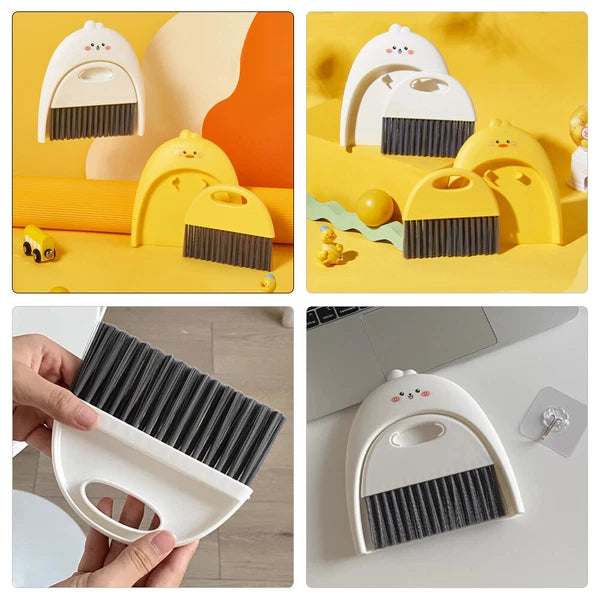 Mini Dustpan Set Computer Keyboard Cleaning Brush And Baby Child-