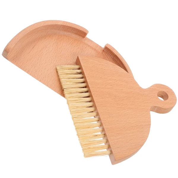 Desktop Cleaning Brush Set Sweeping and Dustpan Child Dad Broom Kit Small Hand