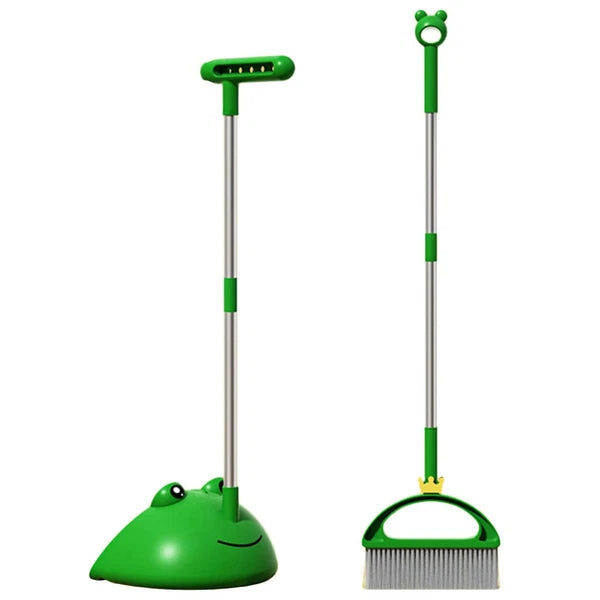 Children's Broom Set Baby Toddler Cleaning Dustpan Household Tools