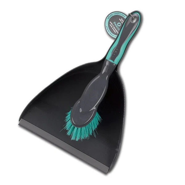 Fresco Dustpan & Brush with Soft Touch / Grip Set