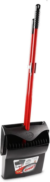 Durable Stainless Steel Lobby Broom and Dustpan Set - Ideal for Home & Office
