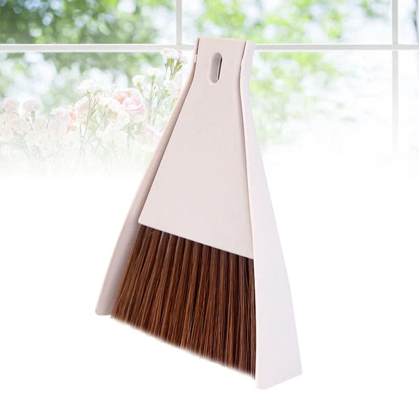 Mini Desktop Broom and Dustpan Set Household Dust Pan and Brush Cleaning Tool