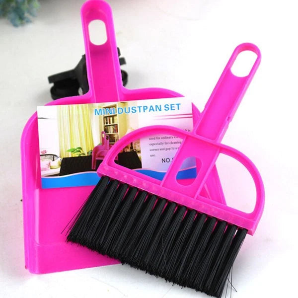 Elegant Mini Desktop Cleaning Brush Small Broom Dustpan Set Cleaning Tool