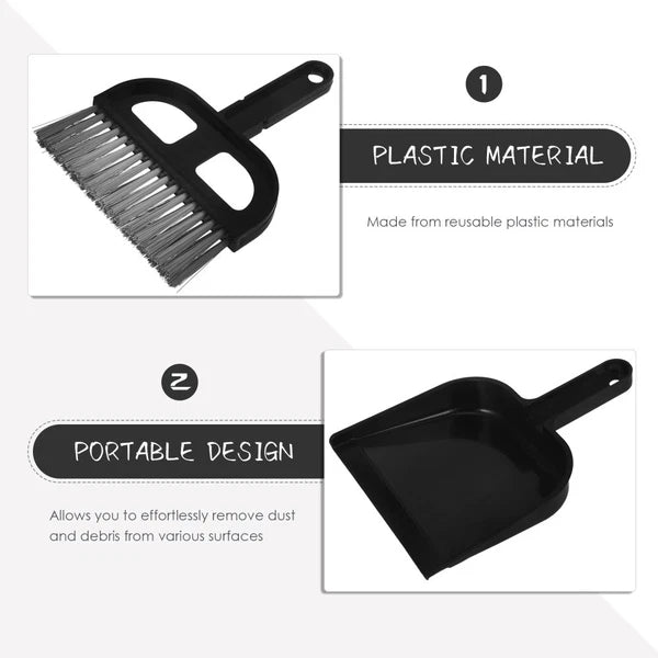 Broom Dustpan Set Small And Multi Function Mini Dustpan-