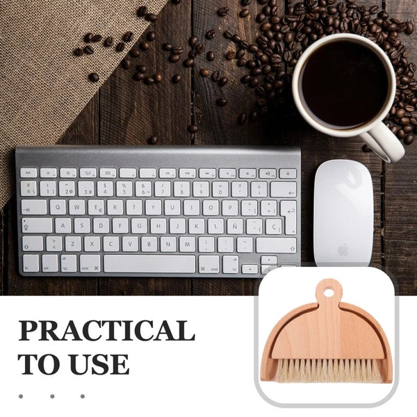 Desktop Cleaning Brush Set Dad Convenient Mini Broom And Dustpan