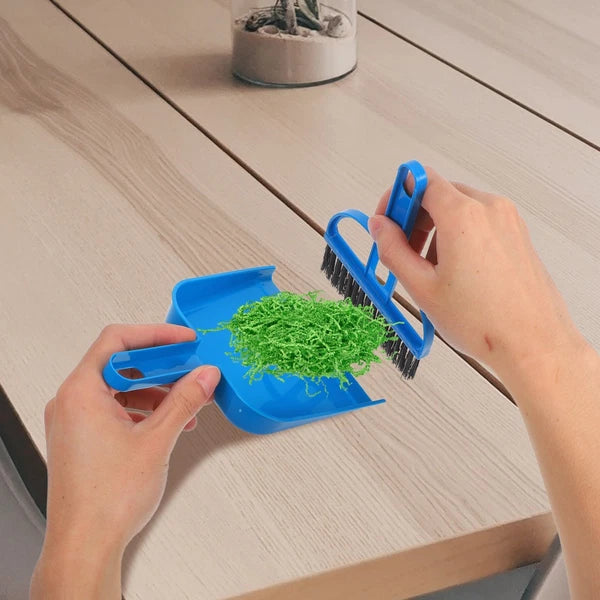 Desktop Broom Set Dad Child Children Housekeeping Kit Cleaning Toys